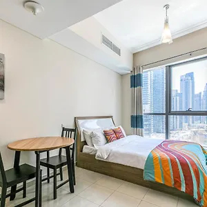 Apartment Dhh - Cozy And Bright Studio, Bay Central West Tower, Dubai